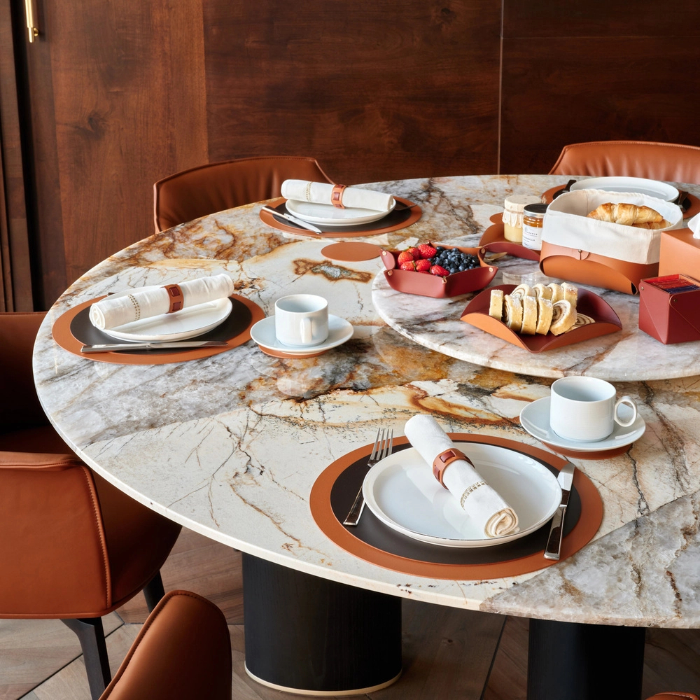 Мелочница шестиугольная 15х18 бордо ADJ 0112.30.TS16