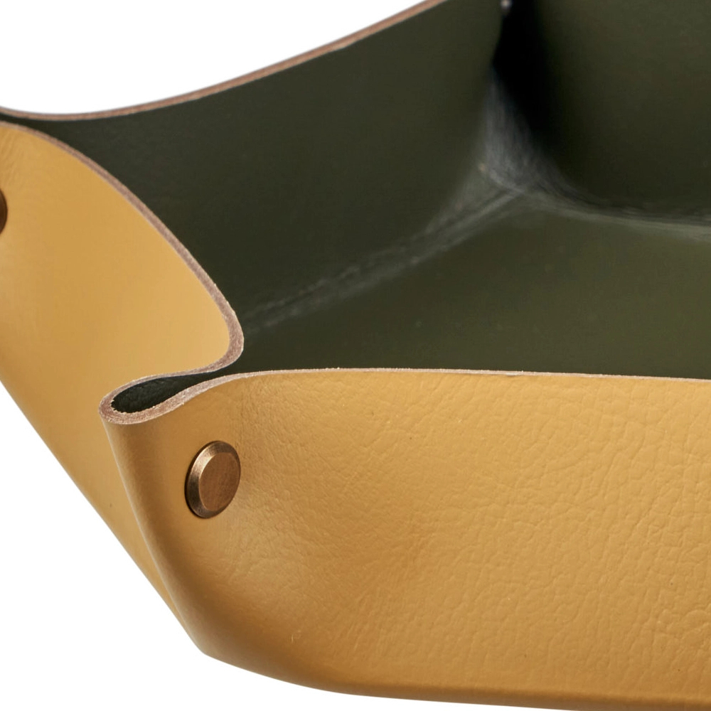 Мелочница шестиугольная 15х18 горчица ADJ 0112.40.TS16