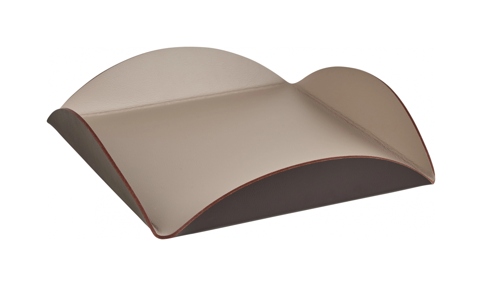 Подставка капучино 30х30 кожа