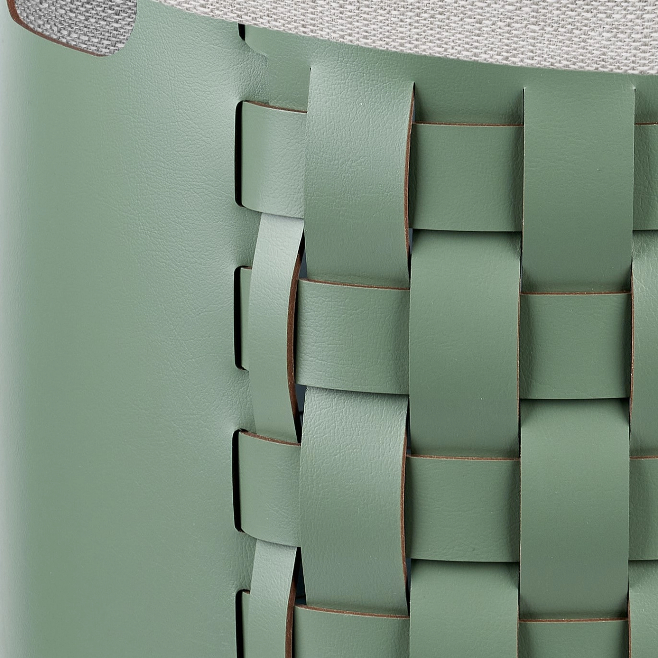 Корзина BOTTEGA круглая 57 см эвкалипт, кожа ADJ 1057.60.TS30