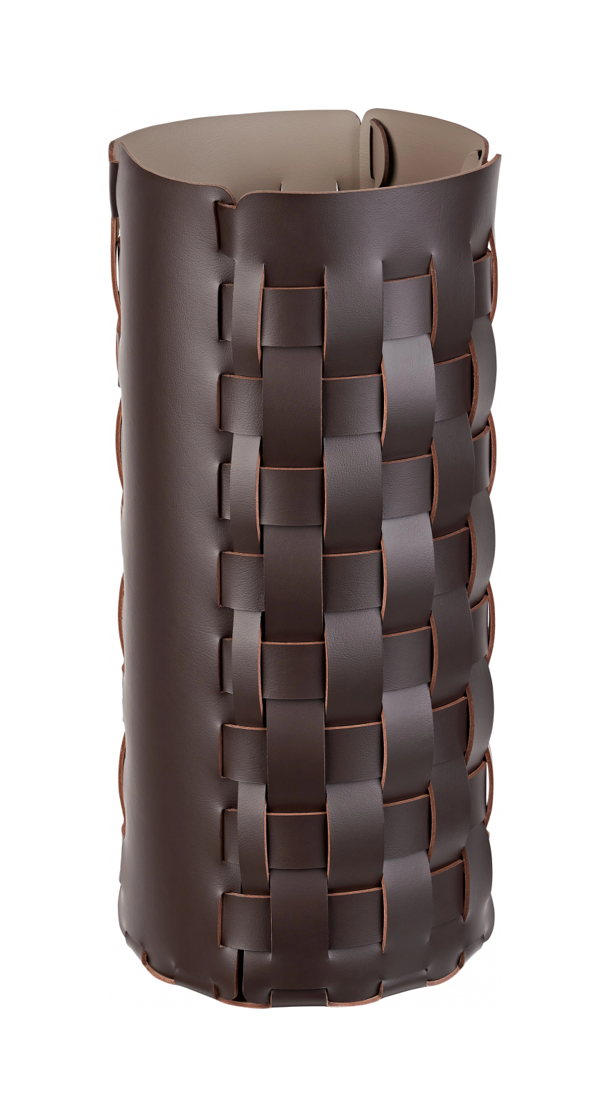 Зонтница BOTTEGA круглая 51 см шоколад