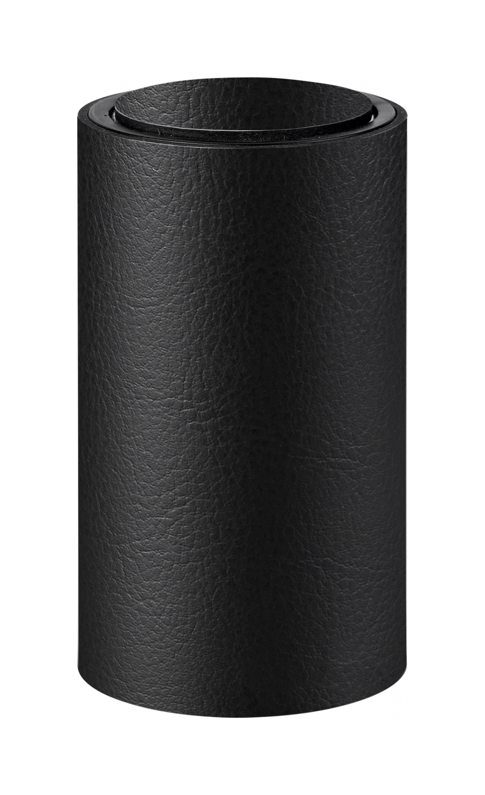Подставка для зубочисток 10 см чёрная, кожа ADJ 0091.01