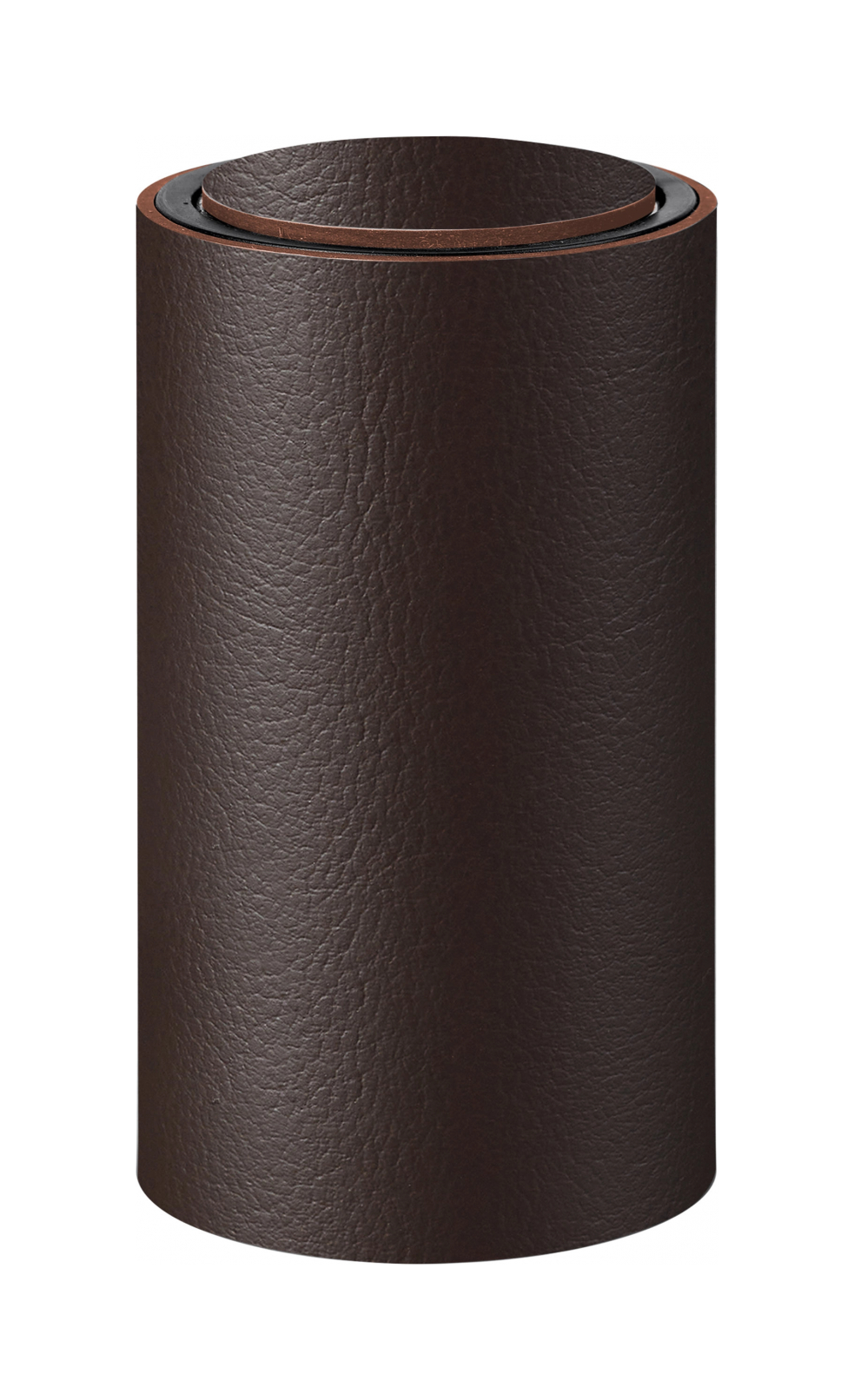 Подставка для зубочисток 10 см шоколад, кожа – 2
