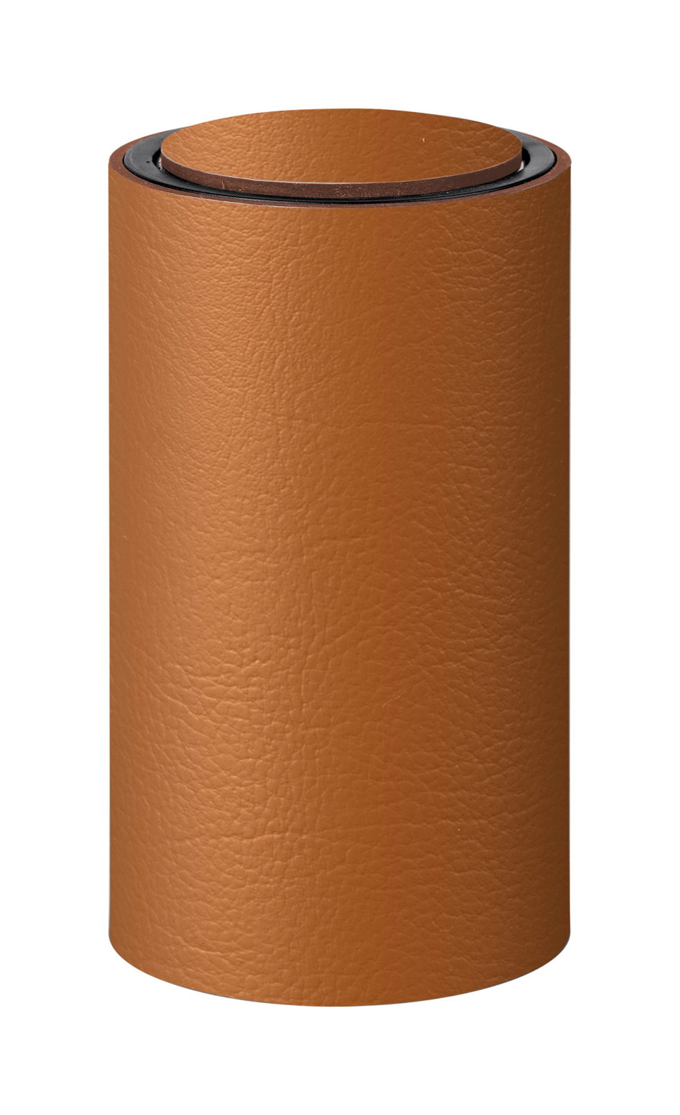 Подставка для зубочисток 10 см коньяк, кожа ADJ 0091.09