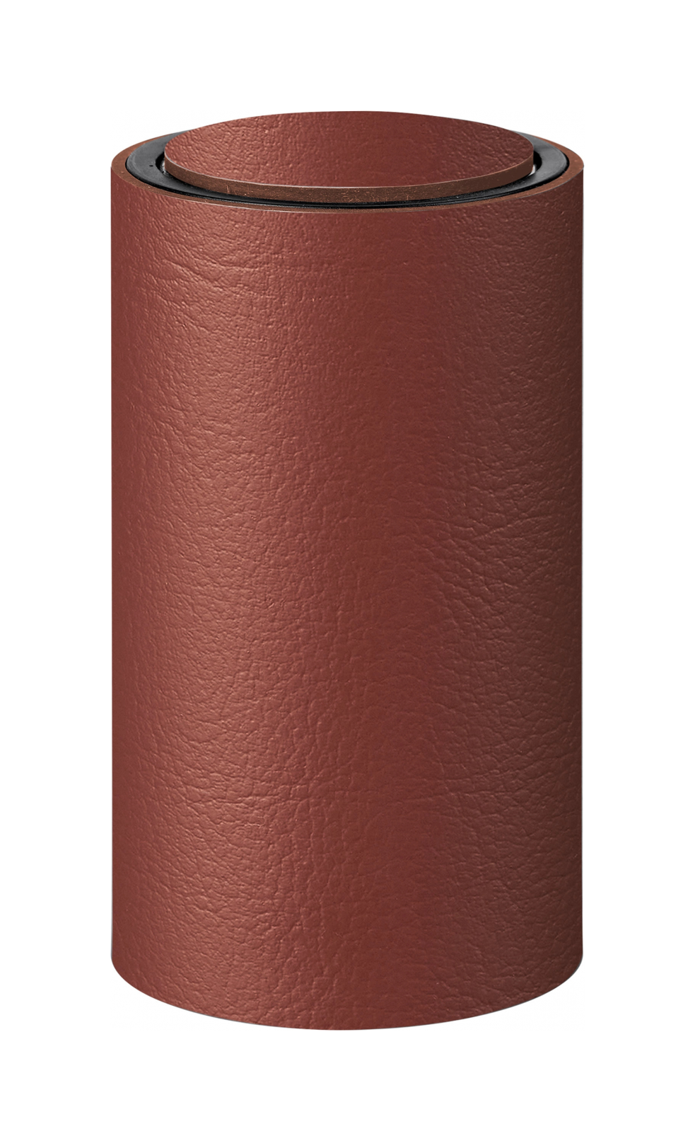 Подставка для зубочисток 10 см бордо, кожа ADJ 0091.30