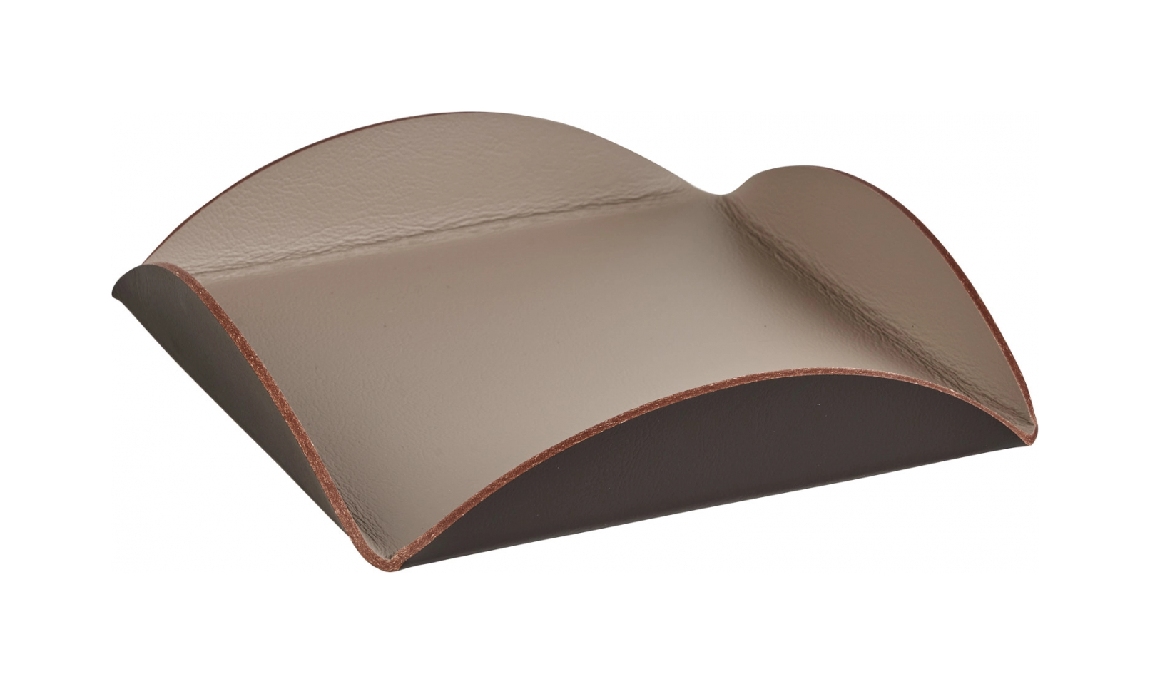 Подставка капучино 20х20 кожа