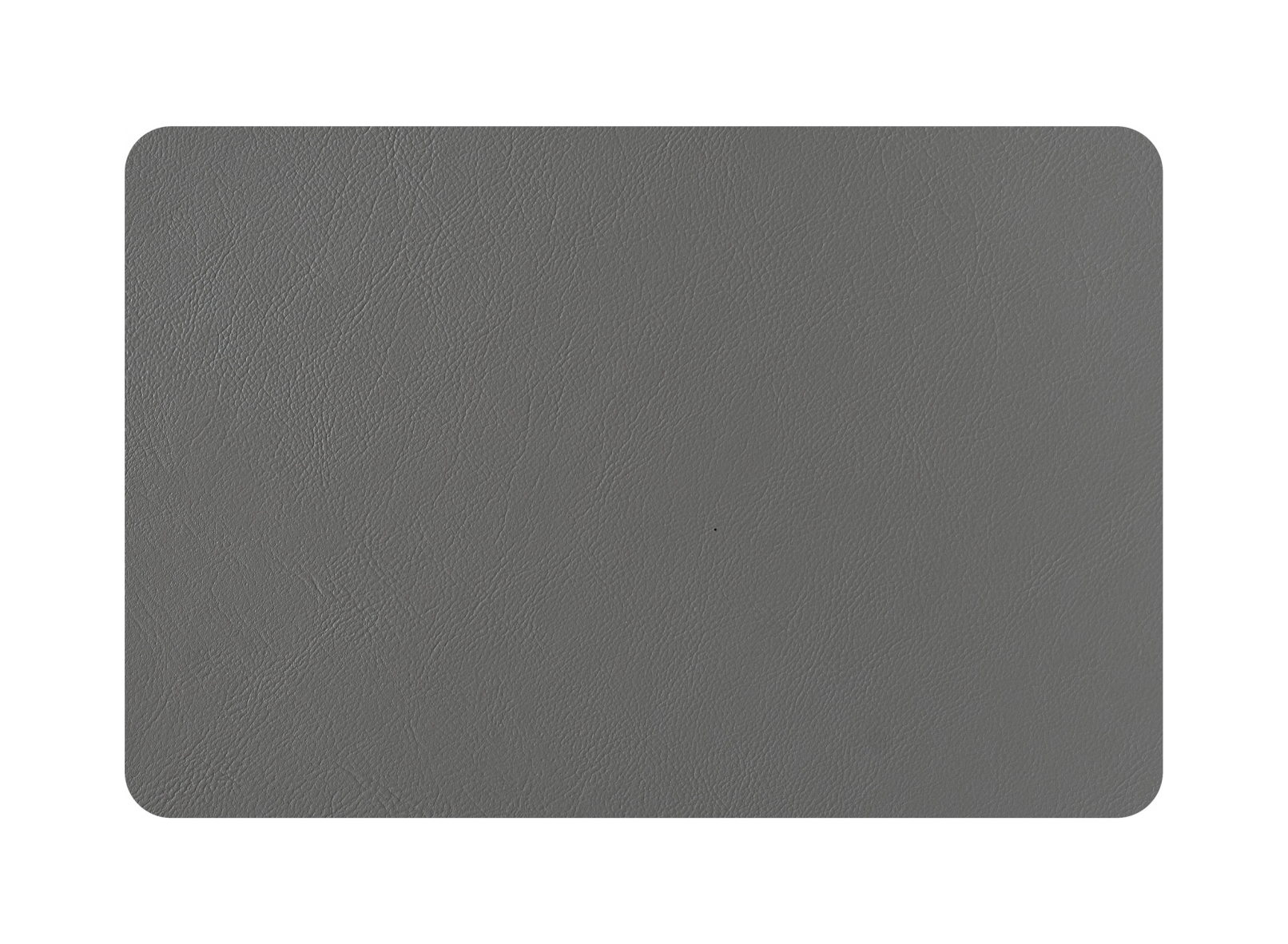 Плейсмат для письменного стола прямоугольный двусторонний 65х48 см чёрный-серый, кожа ADJ 1035.01/03.TS16