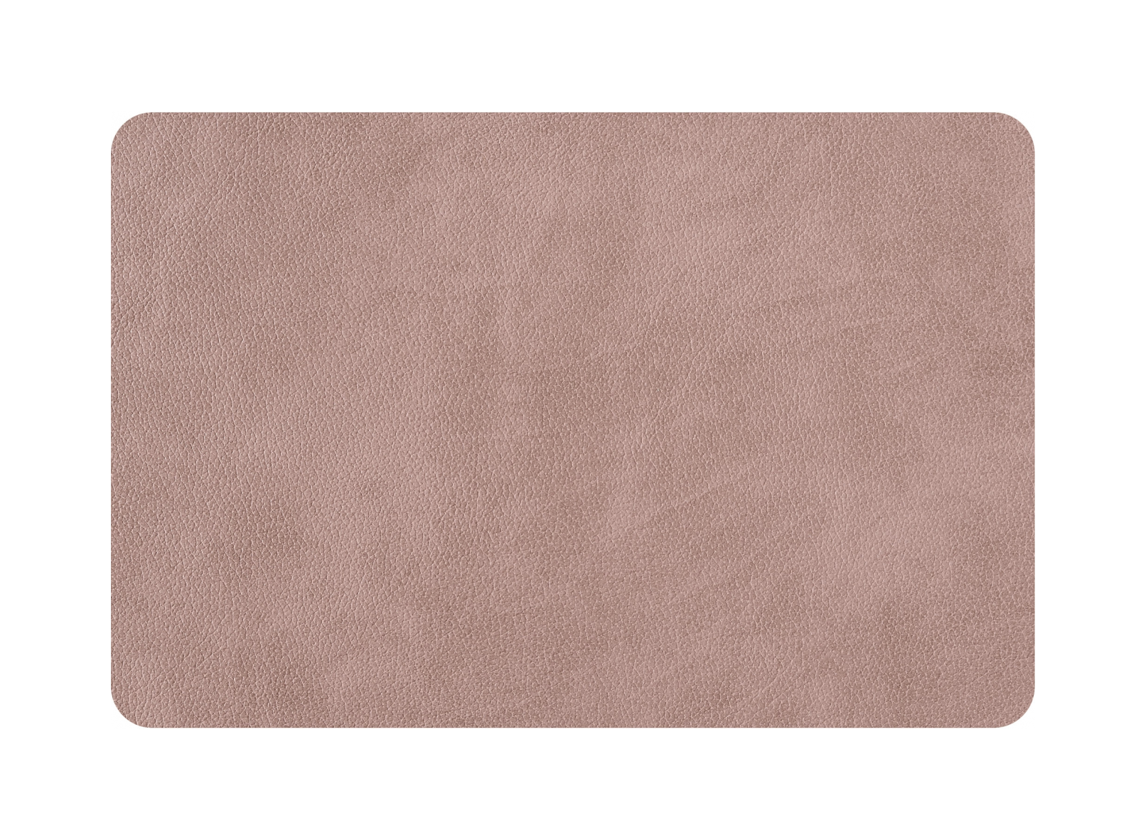 Плейсмат для письменного стола прямоугольный двусторонний 65х48 см устричный-пепельная роза, кожа ADJ 1035.02/07.TS16