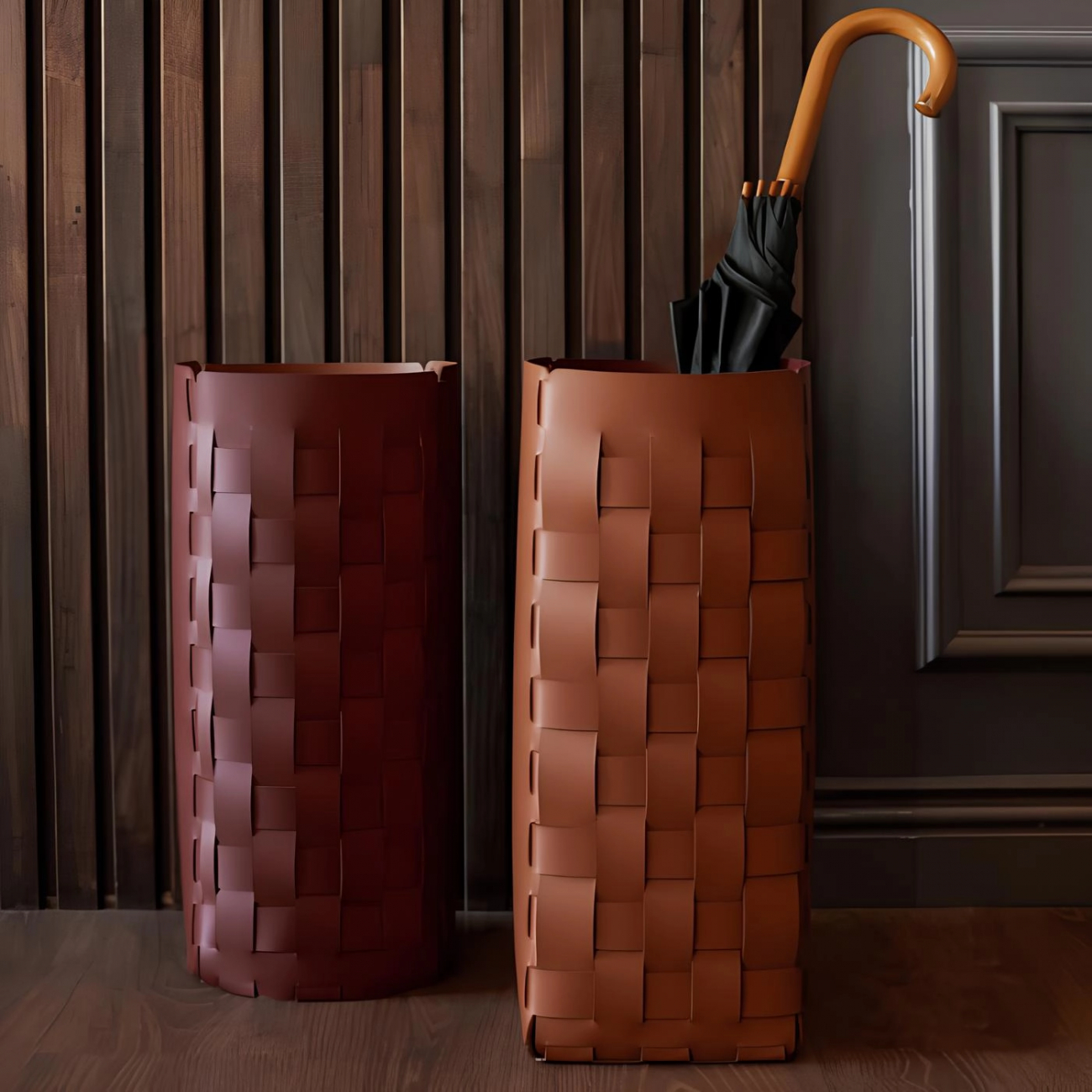 Зонтница BOTTEGA круглая 51 см бордо ADJ 2051.30.TS30