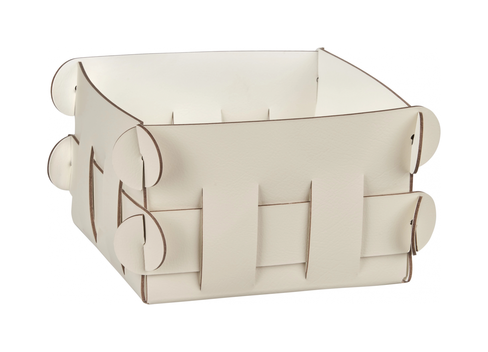 Корзинка SHLESSER 13х13 панна кота, кожа