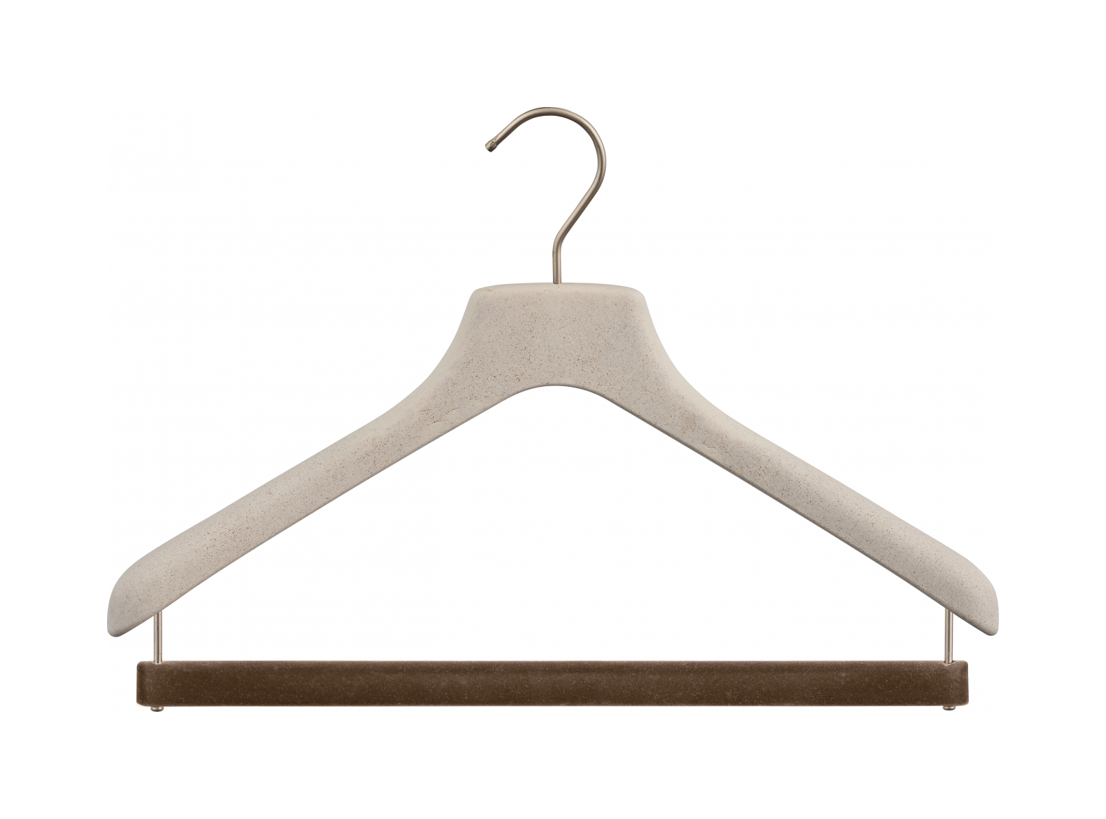 Вешалка с перемычкой 40 см, слоновая кость, древесная паста ADJ 4030.02.FLM.N