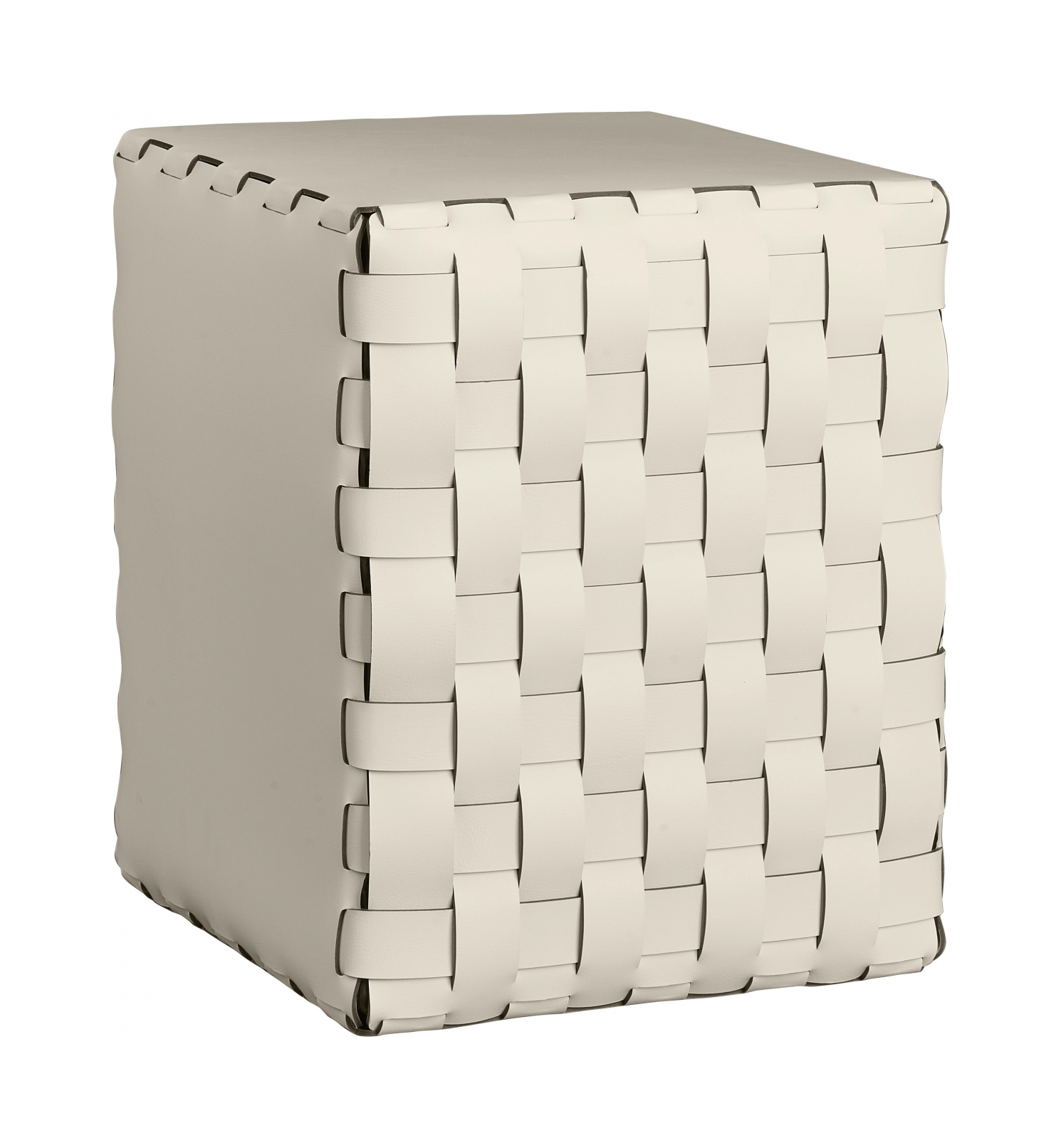 Пуф BOTTEGA квадратный 35x35 панна кота, кожа