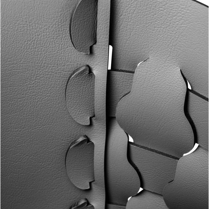 Зонтница DUBAI круглая 51 см чёрная ADJ 2251.01.TS30