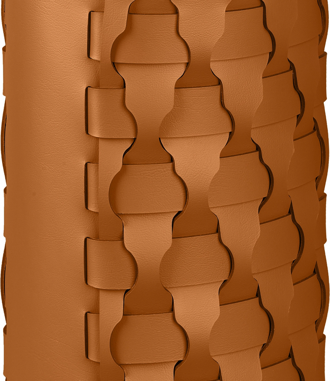 Зонтница DUBAI круглая 51 см коньяк ADJ 2251.09.TS30