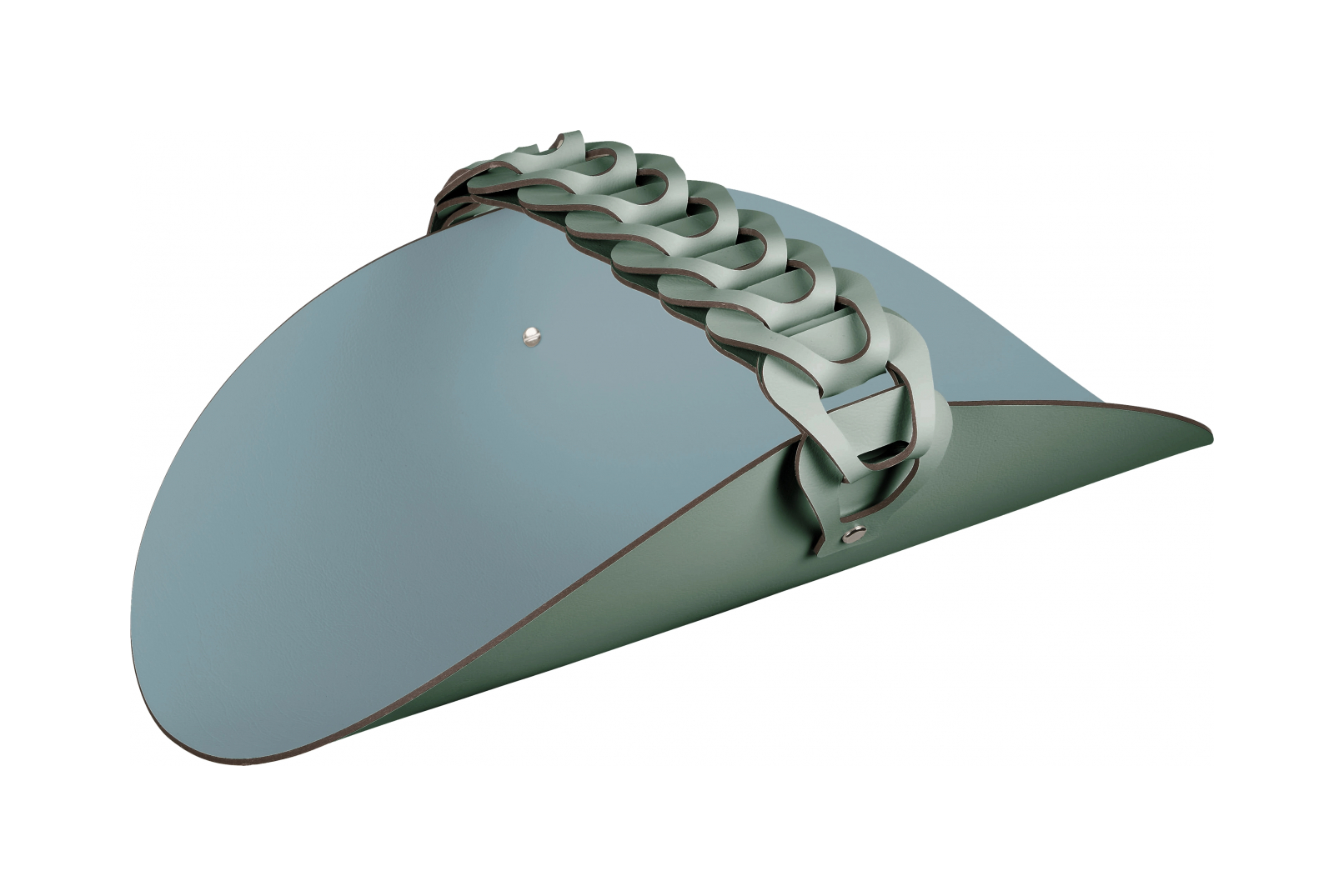 СПА-корзина с ручкой RIVIERE 48x28 см эвкалипт, кожа