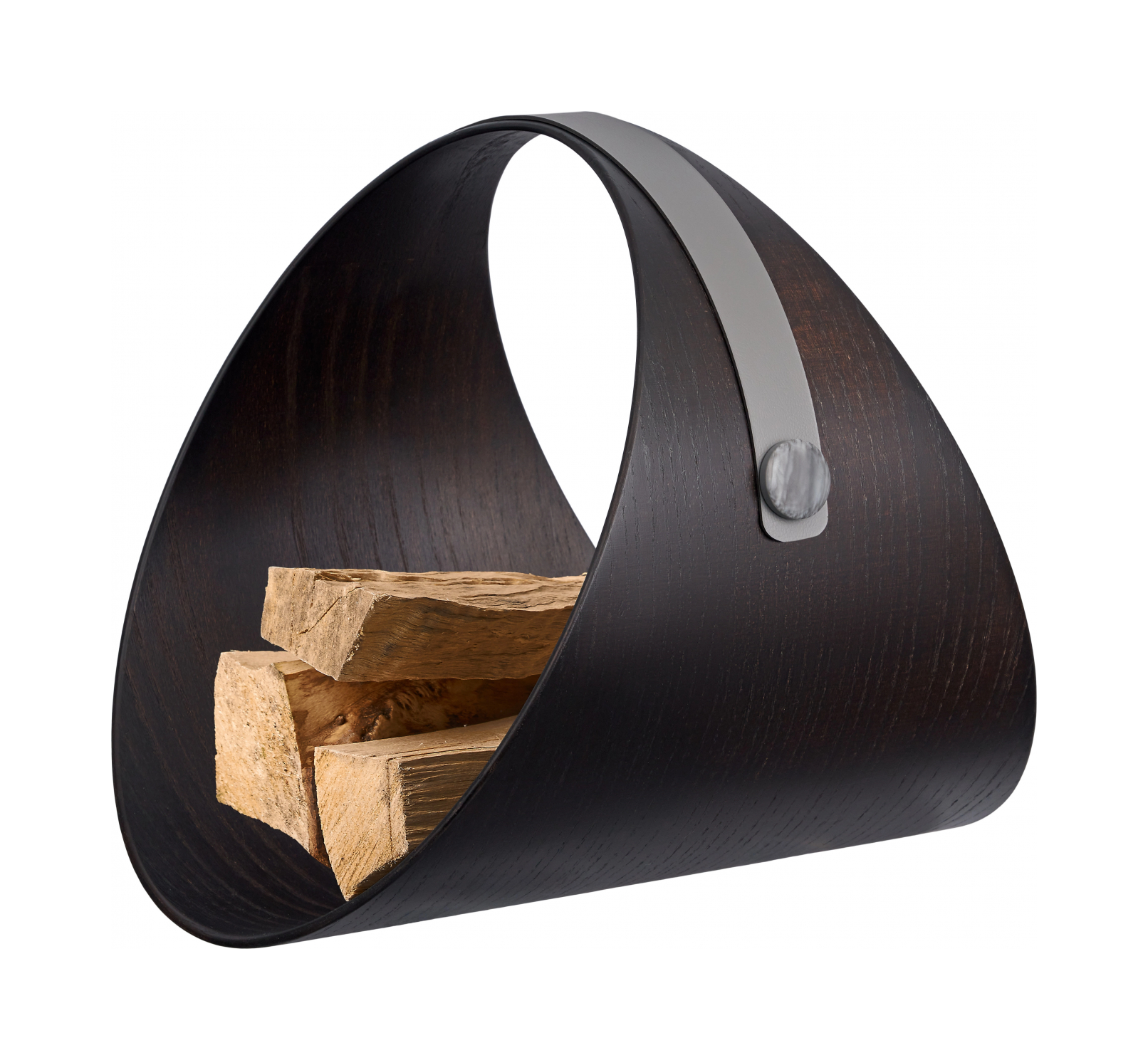 Дровница BEN 36 см серая, венге – 2