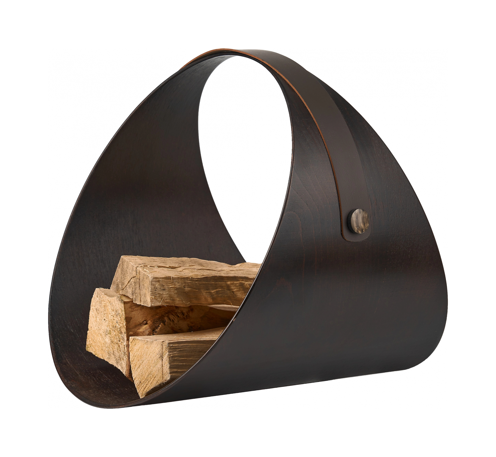 Дровница BEN 36 см шоколад, венге ADJ 1066.06