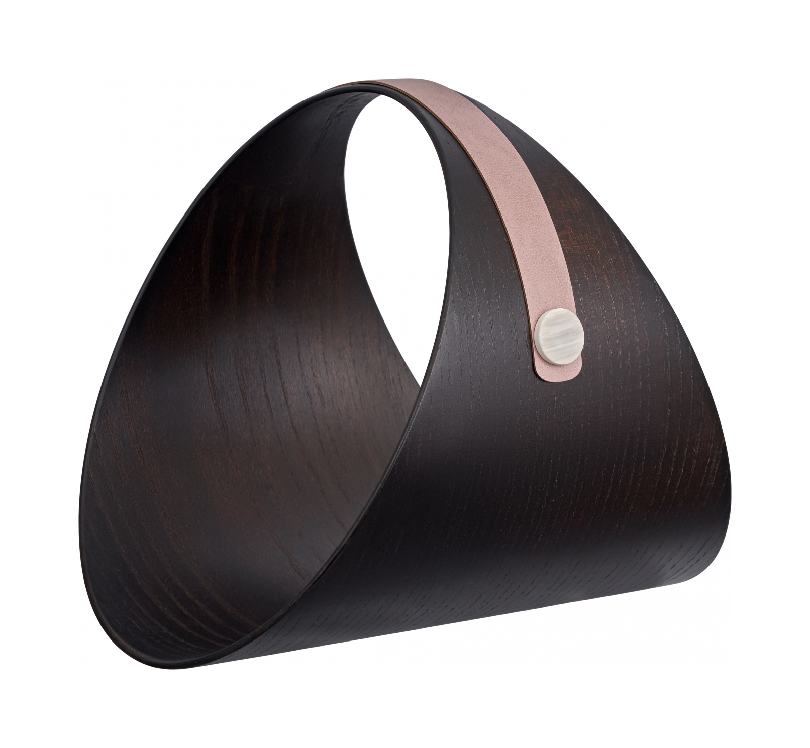 Дровница BEN 36 см пепельная роза, венге