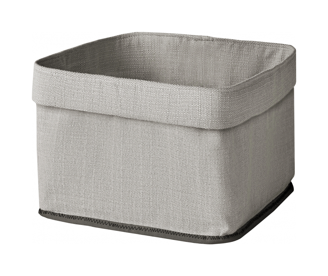 Мешок для корзины 25x25 серый, хлопок