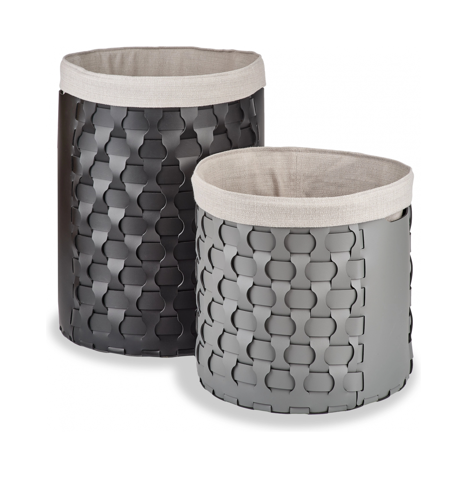 Мешок для корзины 40 см серый, хлопок ADJ 1050С.00