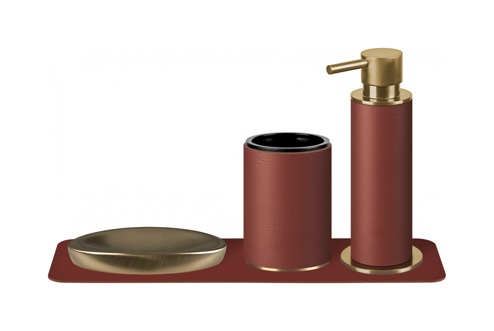 Мыльница 14x9.5 см матовое золото ADJ 4940.OM