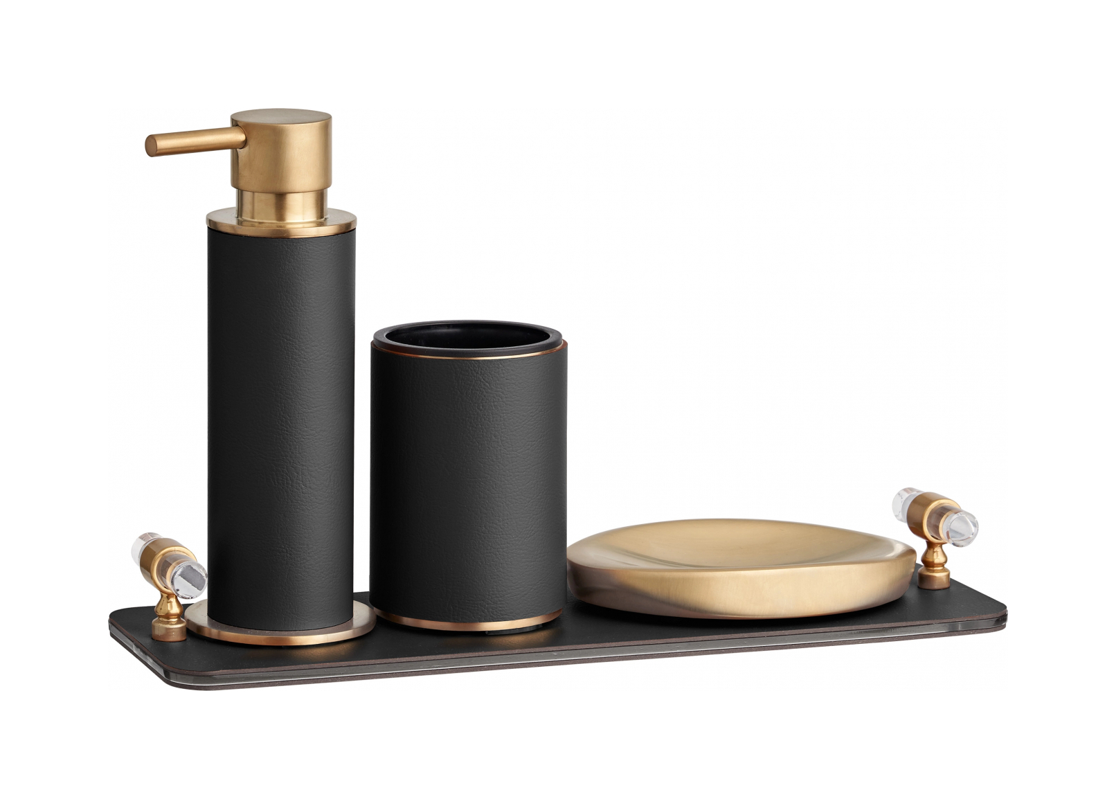 Мыльница 14x9.5 см матовое золото ADJ 4940.OM