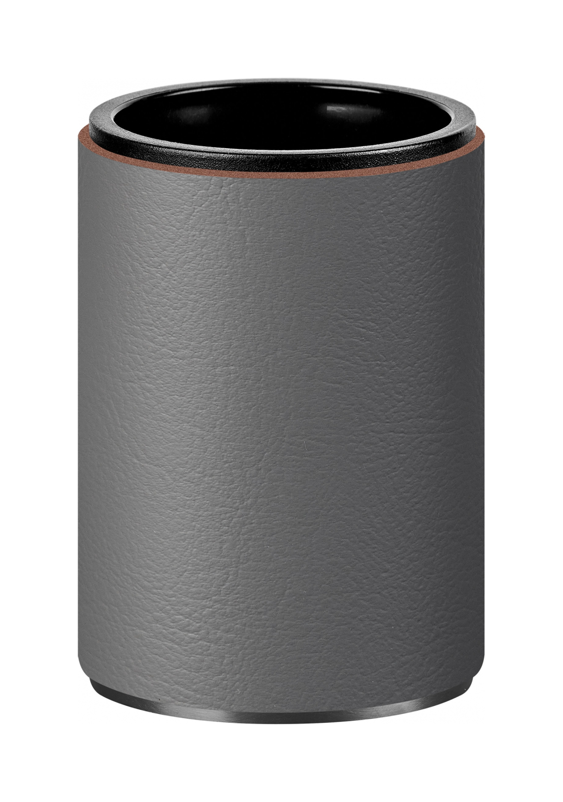 Стакан для зубных щеток серый, матовый графит
