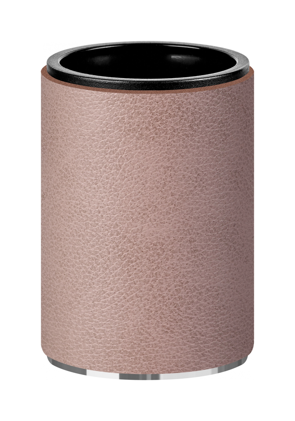 Стакан для зубных щеток пепельная роза, хром