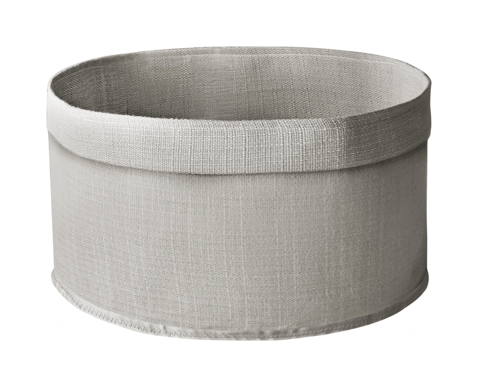 Мешок для корзины 20 см серый, хлопок