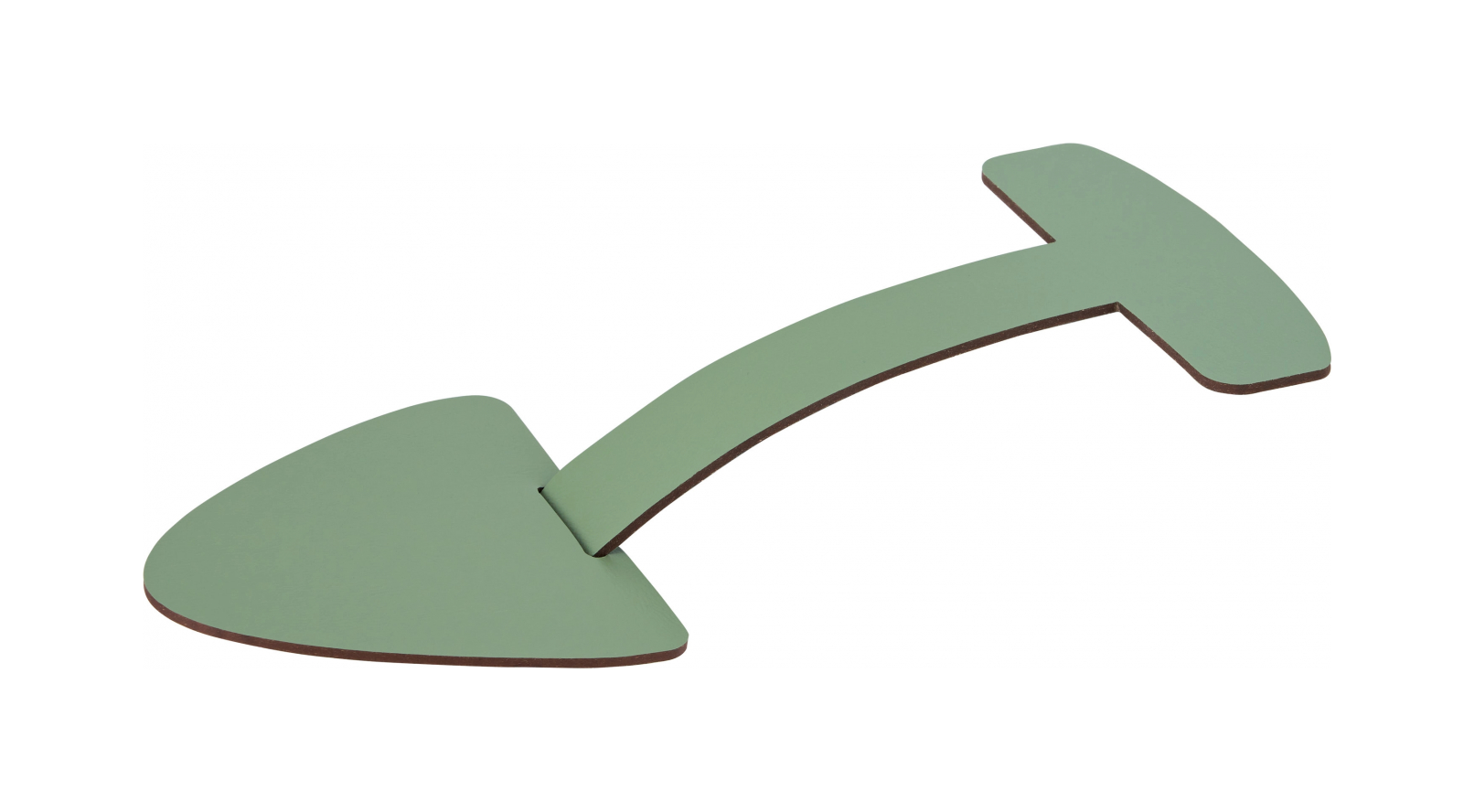 Вставка для обуви небесно-голубая и эвкалипт, кожа, 2 шт ADJ 333.50/60.TS30