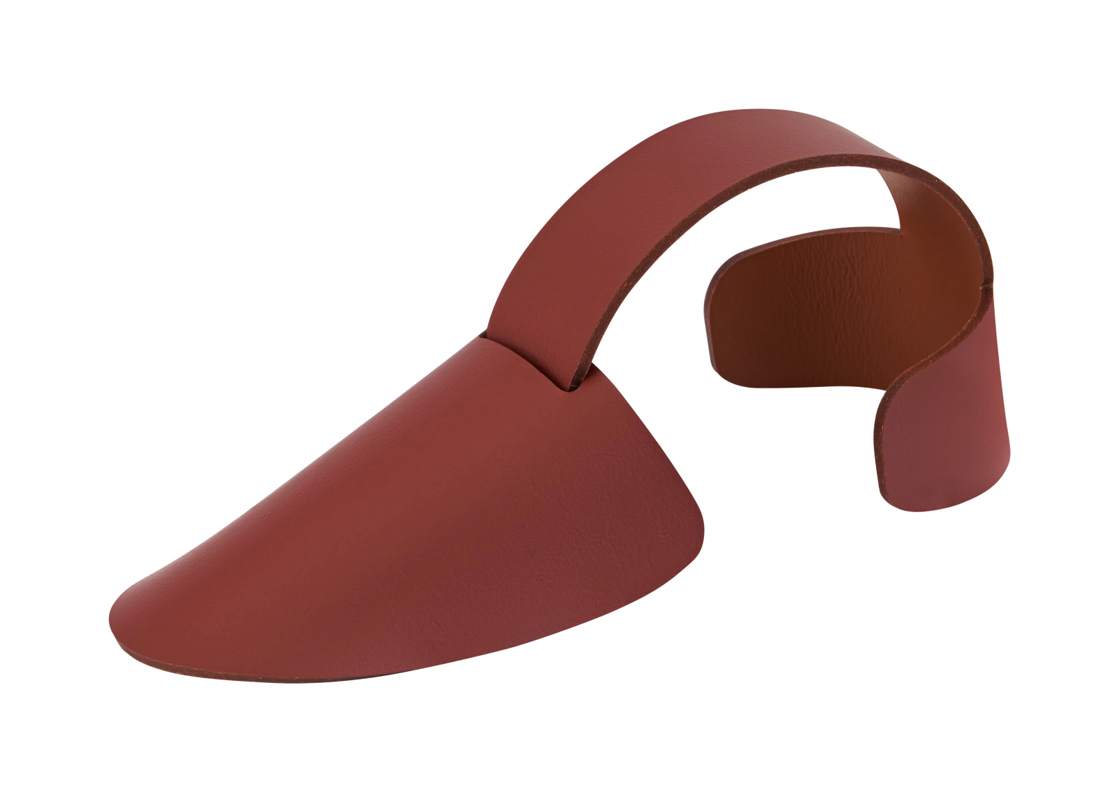 Вставка для обуви коньяк-бордо, кожа, 2 шт – 2