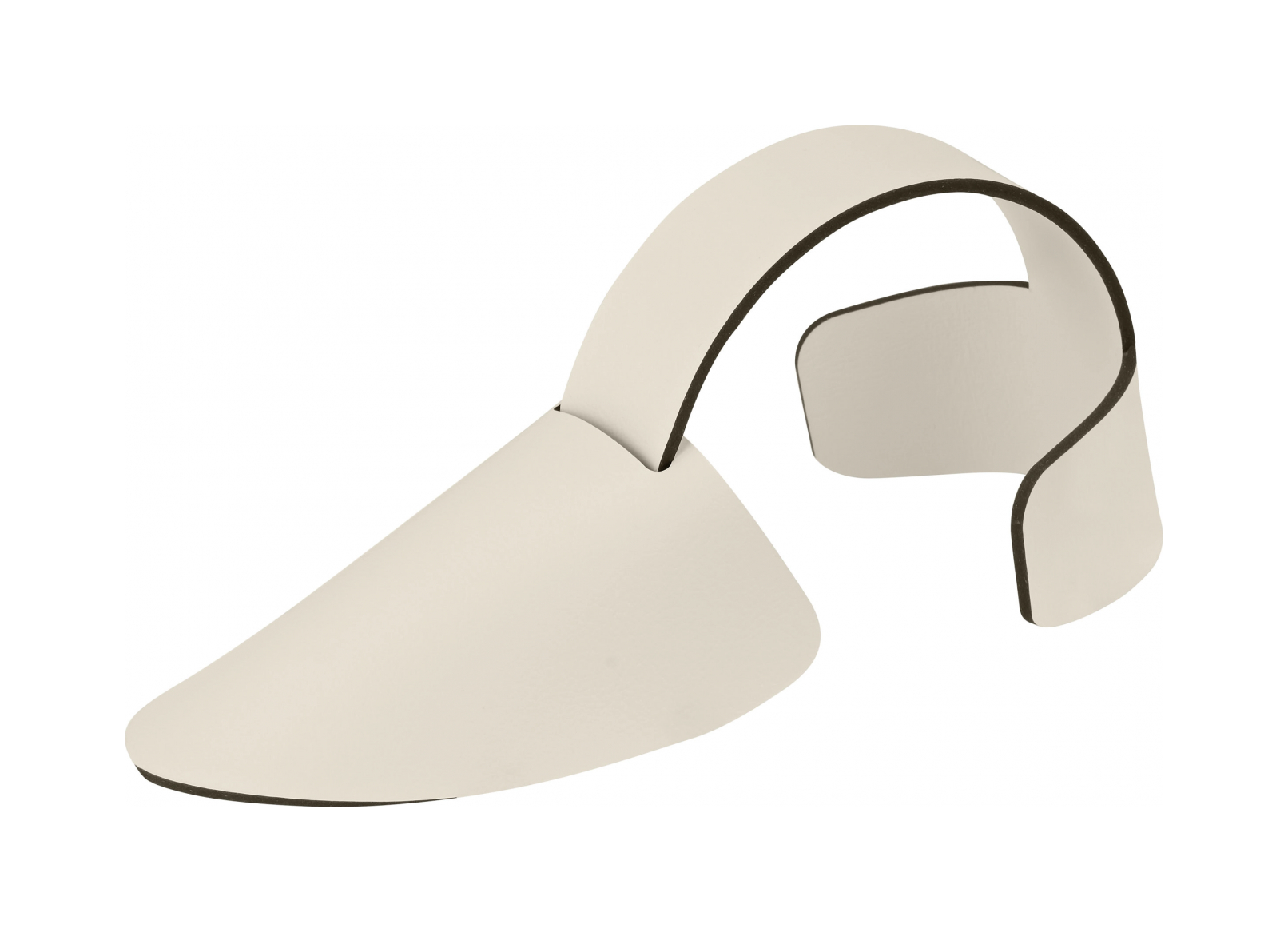 Вставка для обуви белая-панна кота, кожа, 2 шт ADJ 333.10/16.TS30