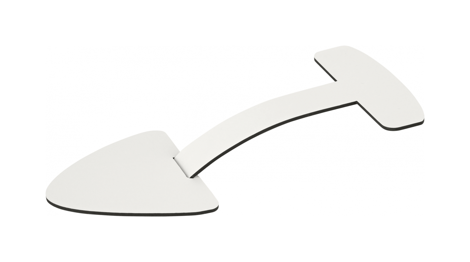 Вставка для обуви белая-панна кота, кожа, 2 шт ADJ 333.10/16.TS30