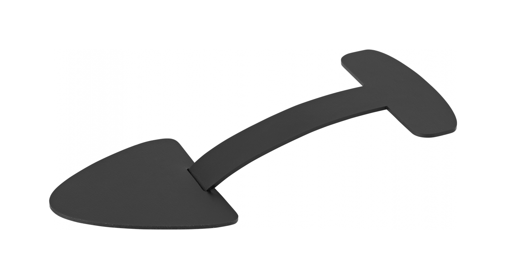 Вставка для обуви чёрная-серая, кожа, 2 шт ADJ 333.01/03.TS30