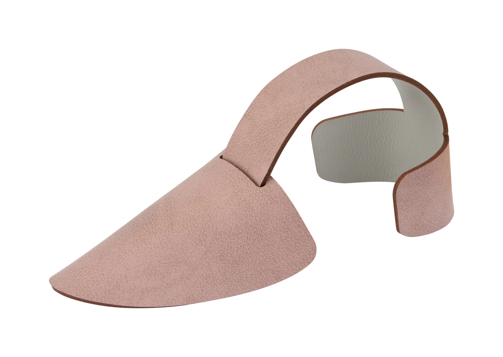 Вставка для обуви устричная-пепельная роза, кожа, 2 шт – 2