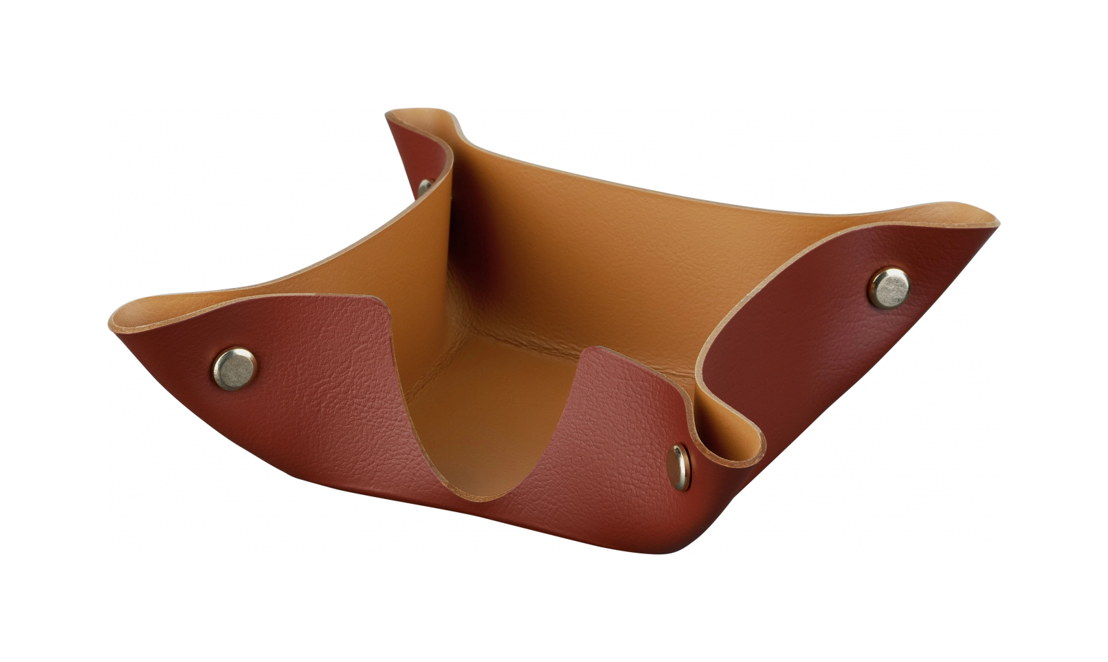 Подставка для бумажных блоков 10x10 бордо, кожа