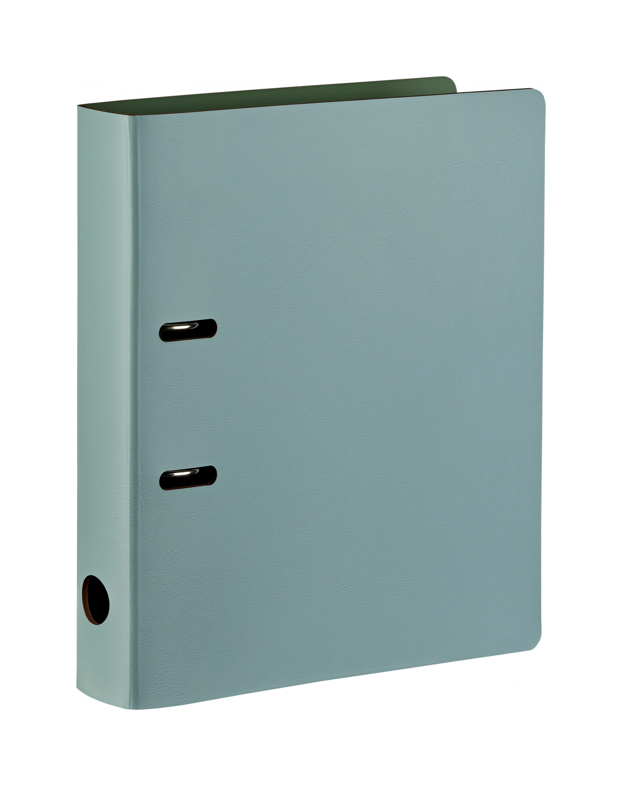 Папка для файлов 32x29 небесно-голубая, кожа