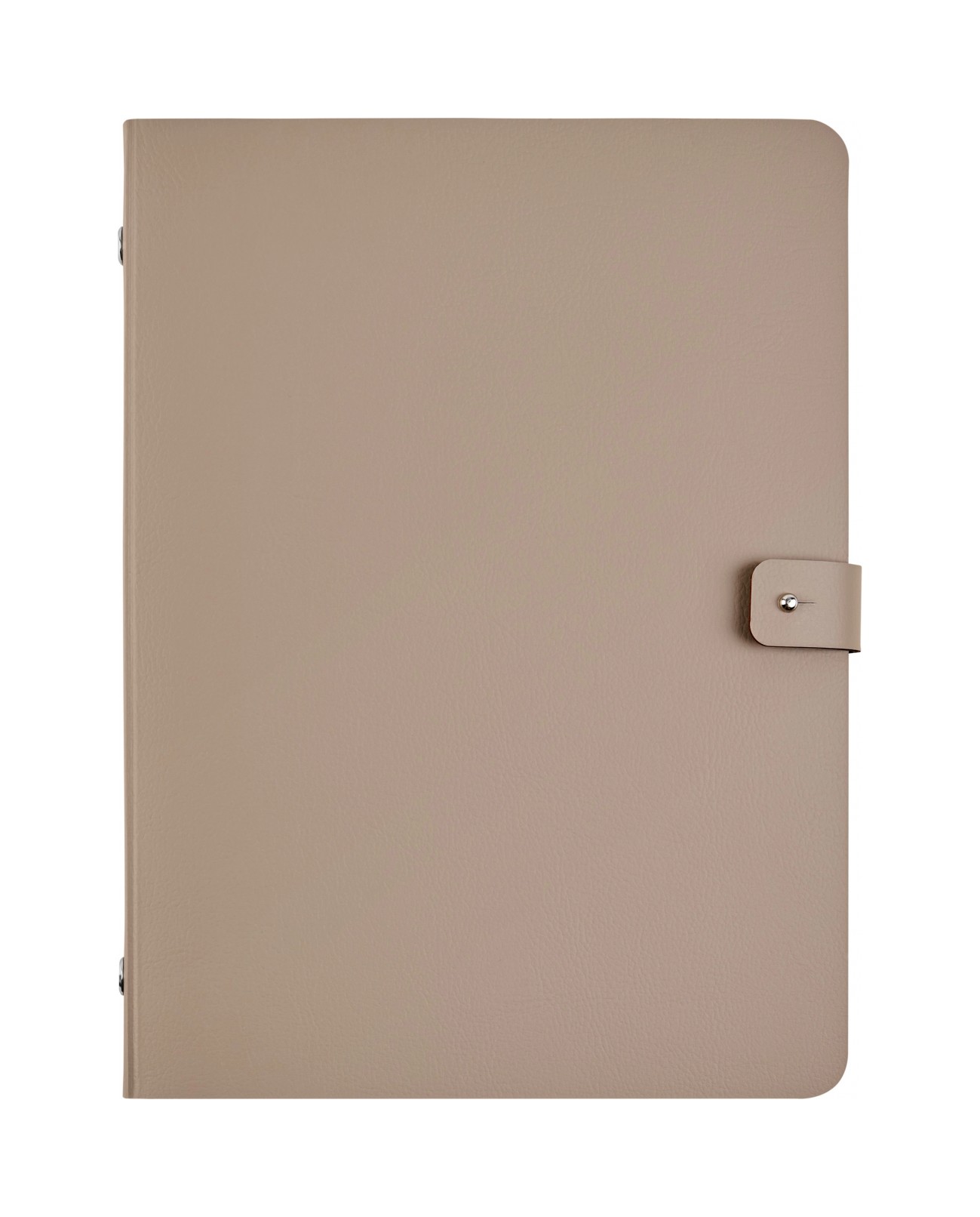 Блокнот 25х16.5 капучино, кожа – 2