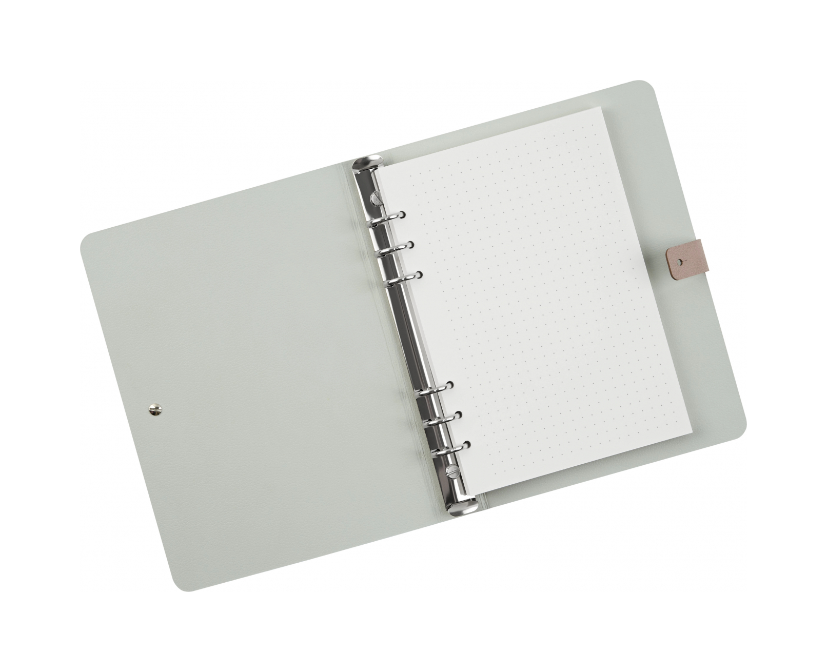 Блокнот 25х16.5 пепельная роза, кожа ADJ 1625.07.TS16