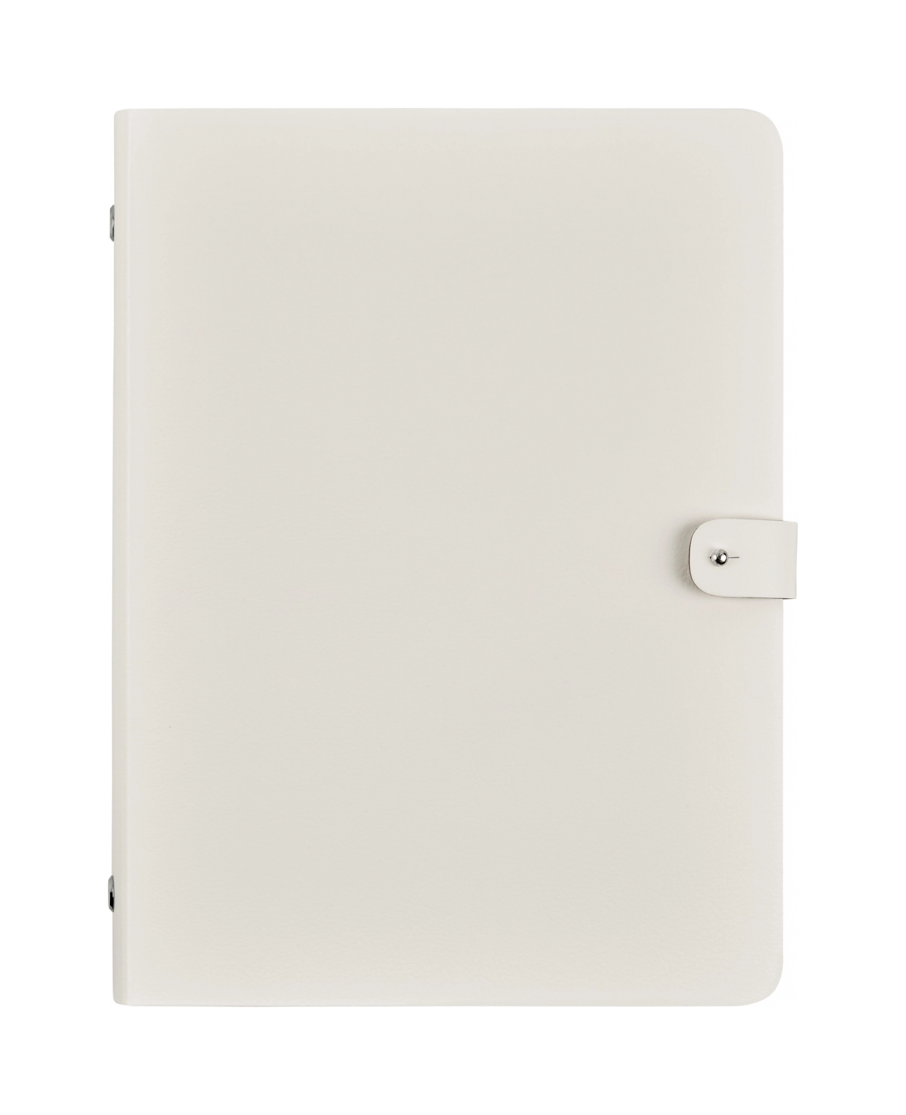 Блокнот 25х16.5 белый, кожа ADJ 1625.10.TS16