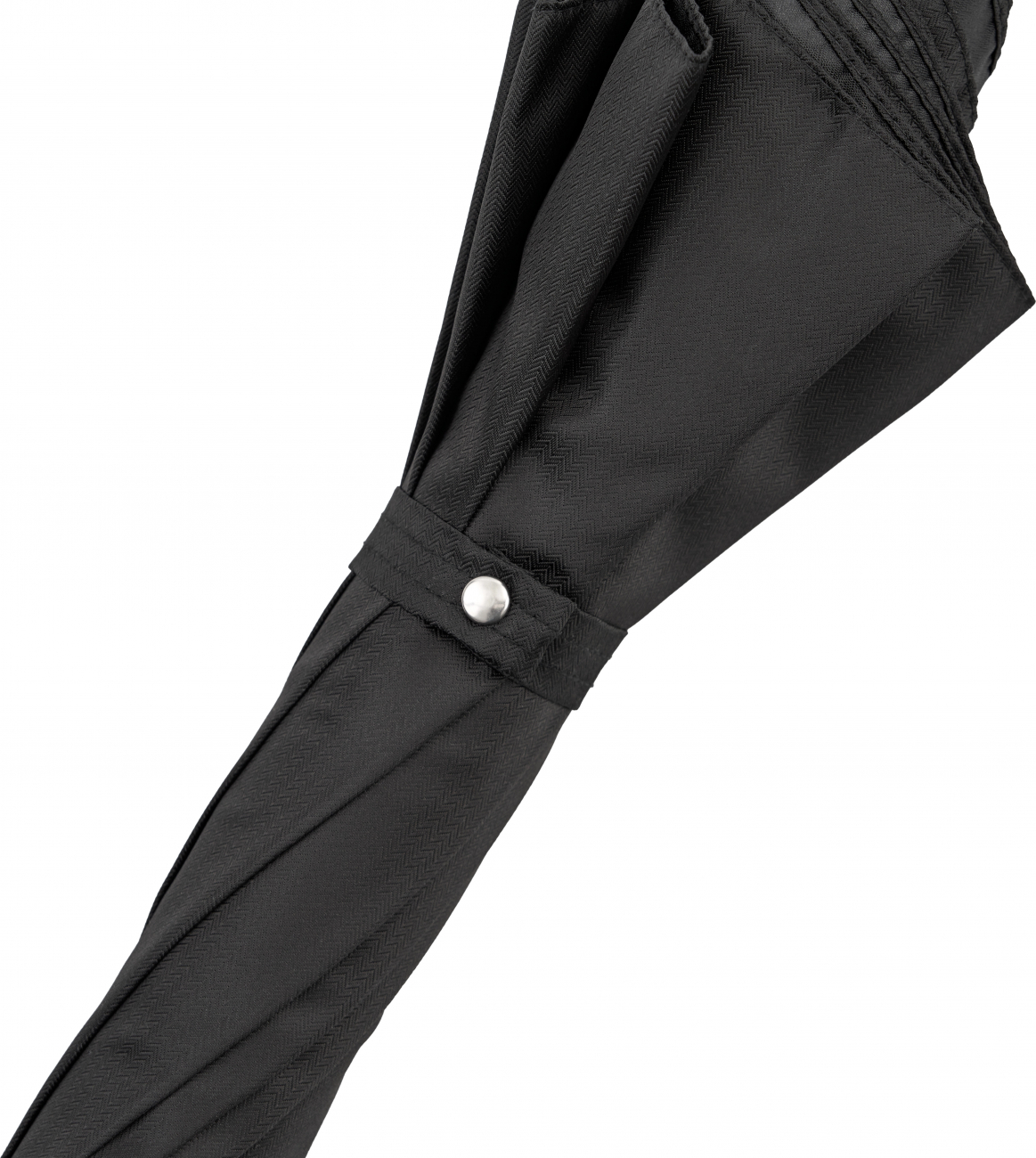 Зонт-трость мужской с кожаной плетеной ручкой ADJ MINICHEVRON/1