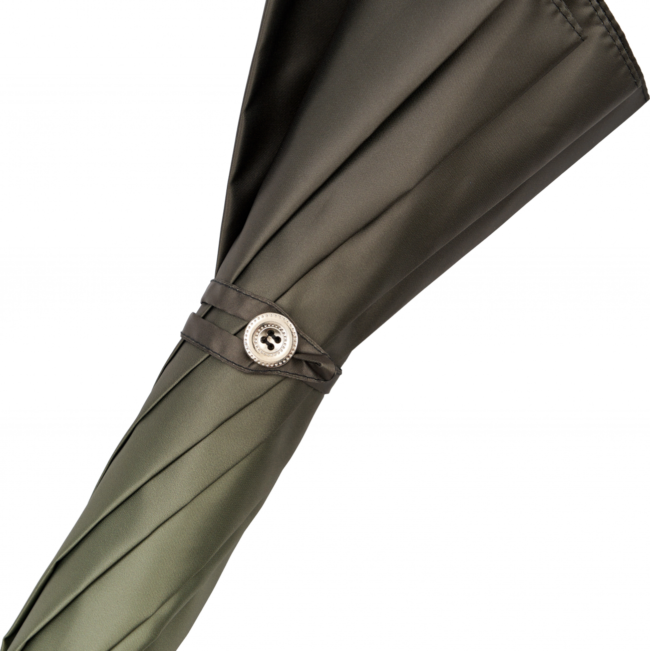 Зонт-трость женский с кожаной гладкой ручкой ADJ RASO/19