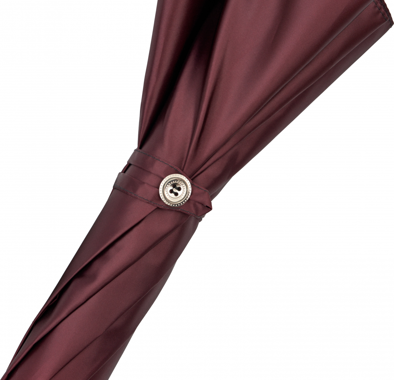 Зонт-трость женский с кожаной гладкой ручкой ADJ RASO/1