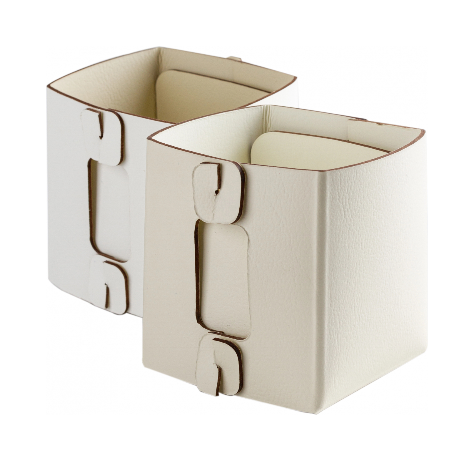 Коробочка MIU V1 7х7 панна кота, кожа ADJ O0055.16.TS16