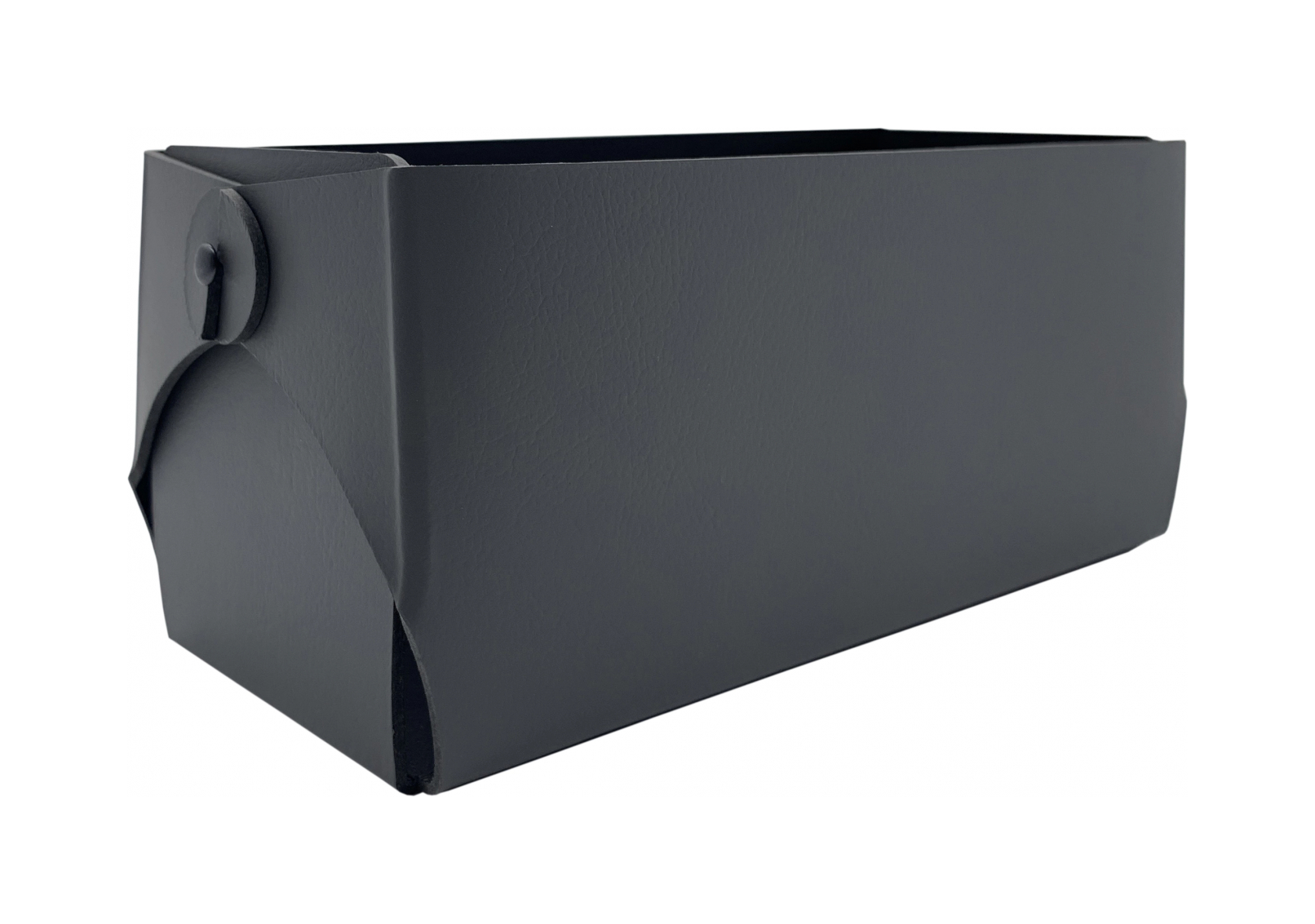 Коробочка MIU 7х17 серая, кожа