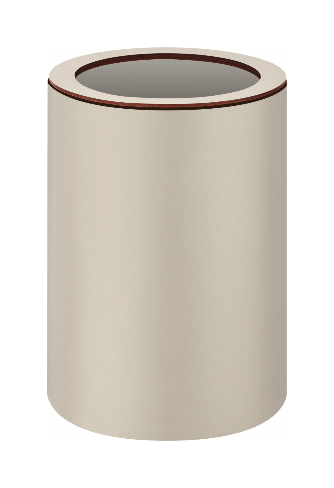 Ведро для мусора 29 см панна кота, кожа