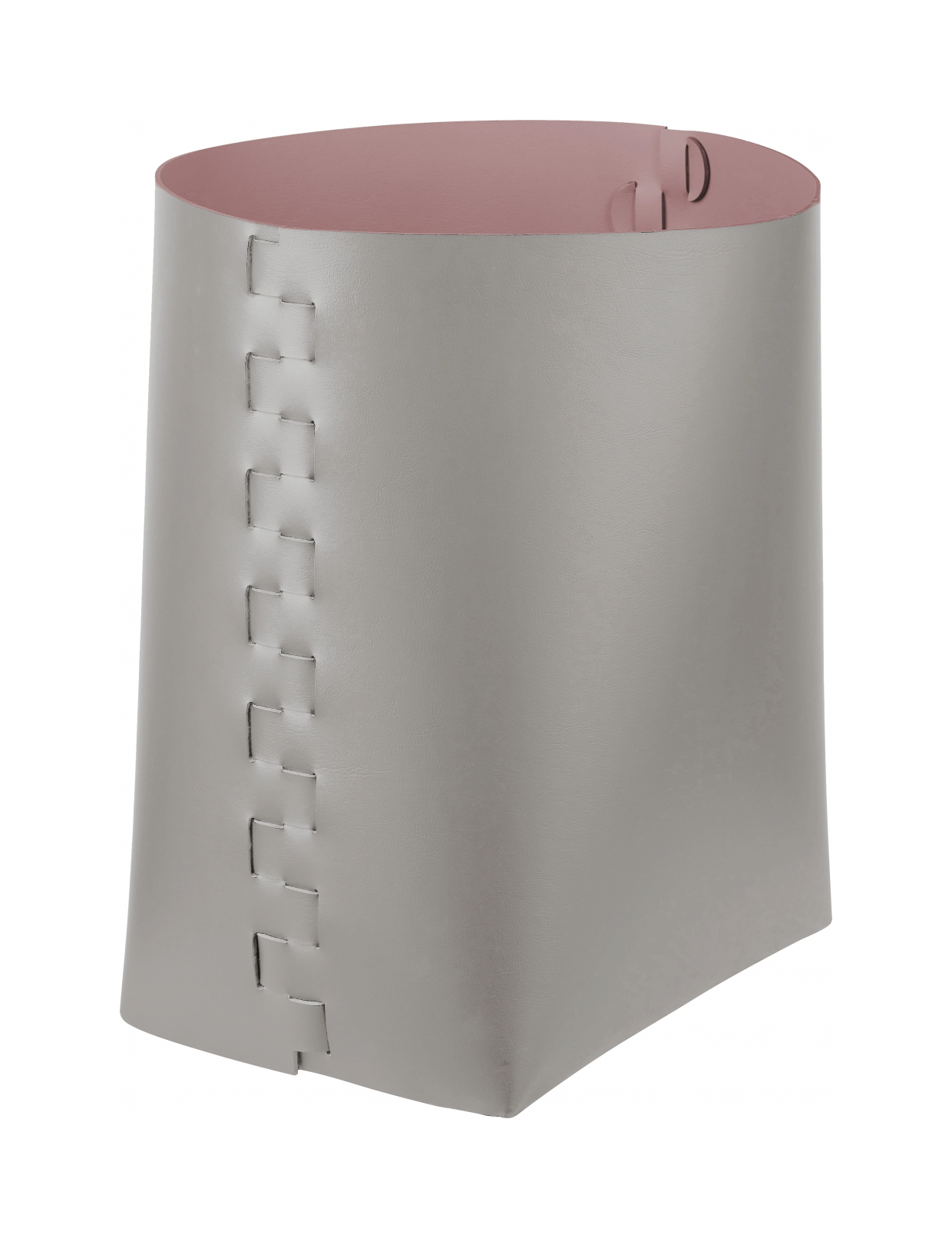 Корзина HELENA прямоугольная 35х30 см устричная, кожа