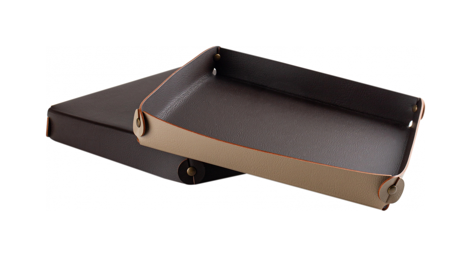 Мелочница квадратная 17х17 шоколад ADJ 0108.06.TS16