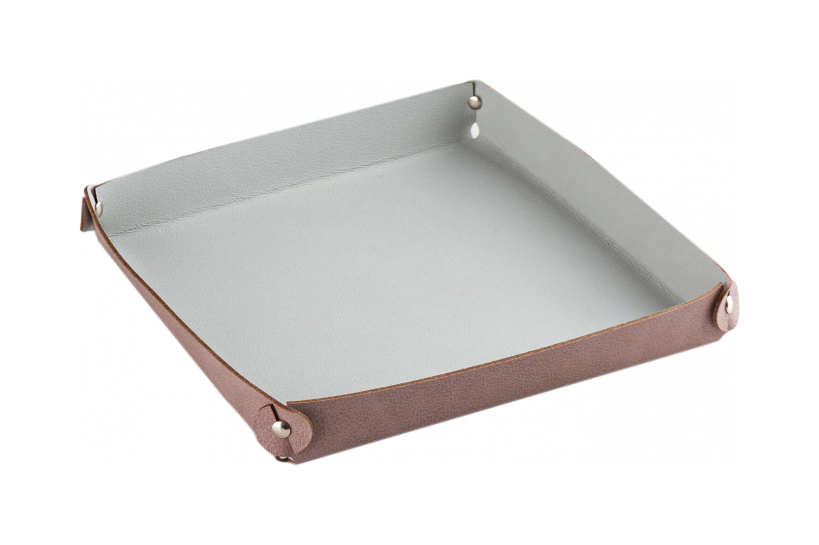 Мелочница квадратная 17х17 пепельная роза