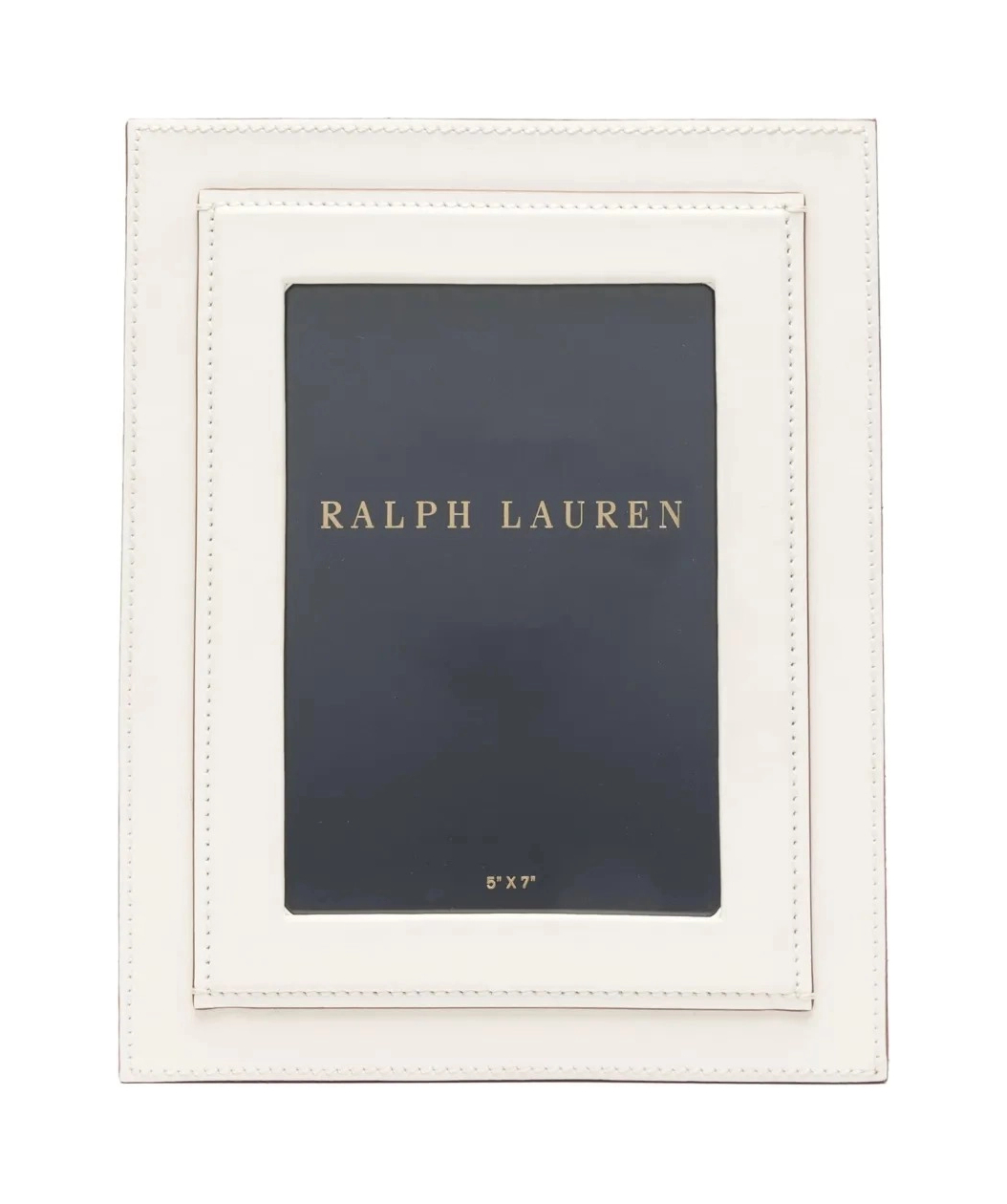Фоторамка BRENNAN 13x18 кремовая кожа Ralph Lauren Home 682961234001